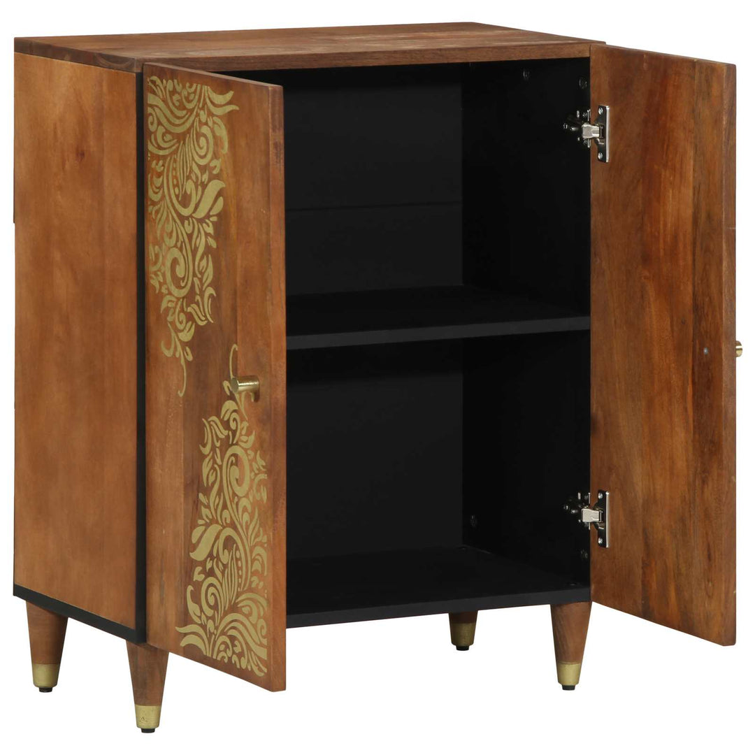 Sideboard Brun 60 x 33 x 75 cm Massivt mangotræ