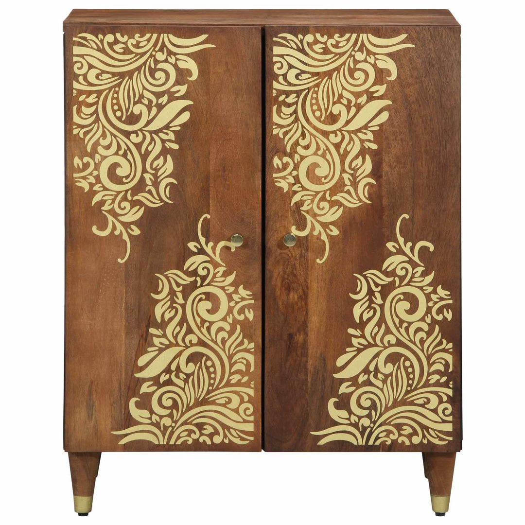 Sideboard Brun 60 x 33 x 75 cm Massivt mangotræ