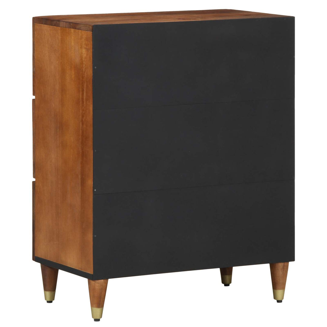 Sideboard Brun 60 x 33 x 75 cm Massivt mangotræ