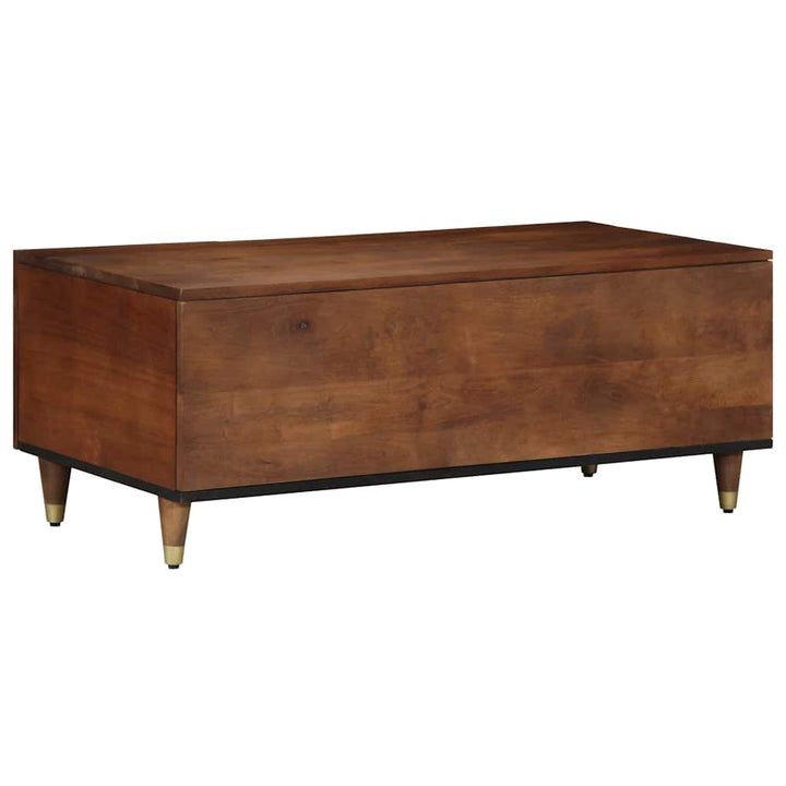 Sofabord Honningbrun 100 x 54 x 40 cm Massivt mangotræ