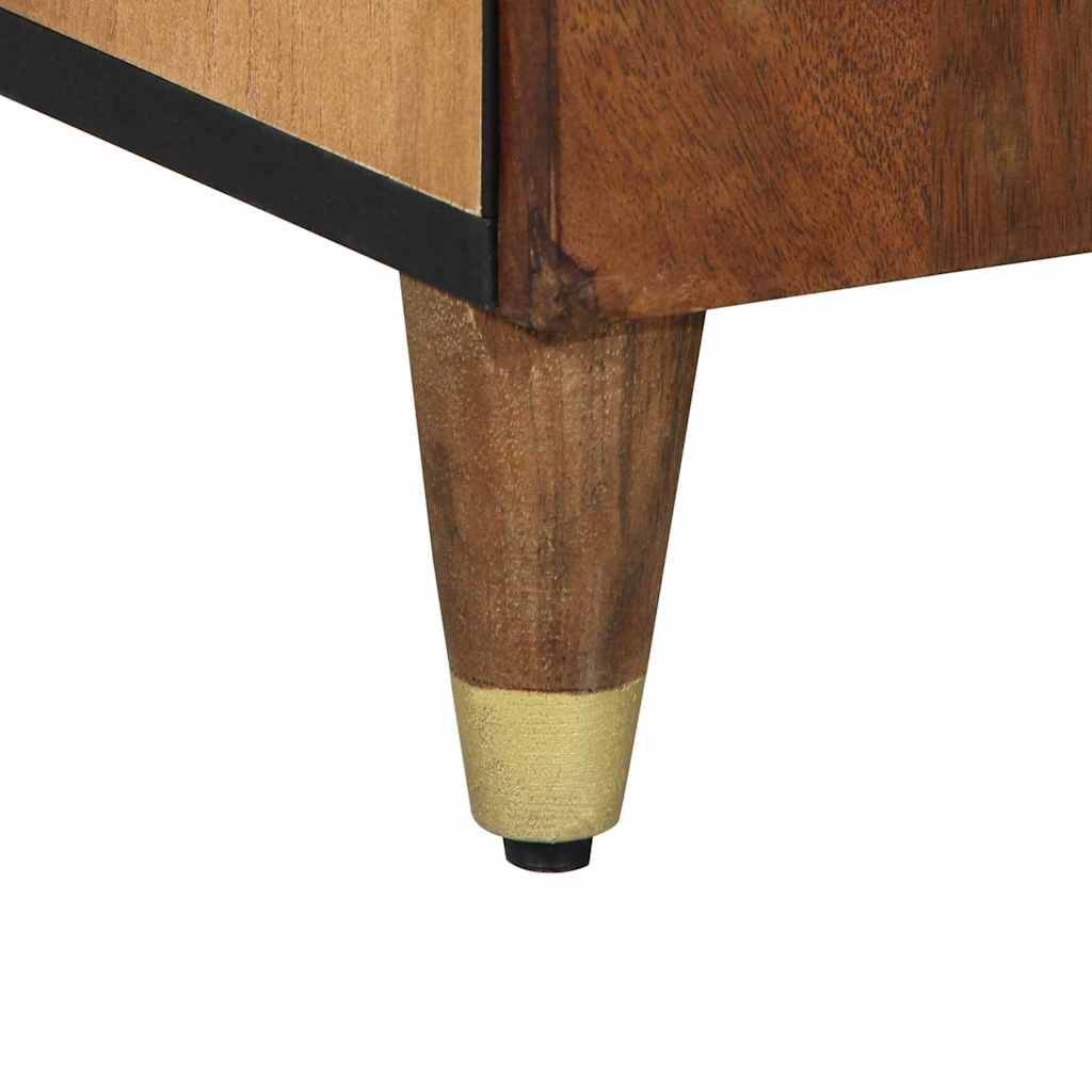 Sideboard Brun 60 x 33 x 75 cm Massivt mangotræ