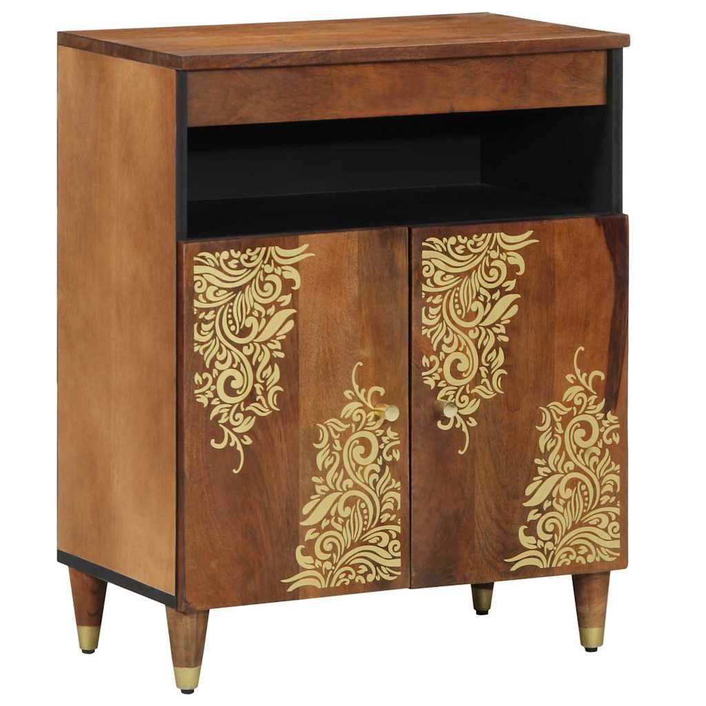 Sideboard Brun 60 x 33 x 75 cm Massivt mangotræ