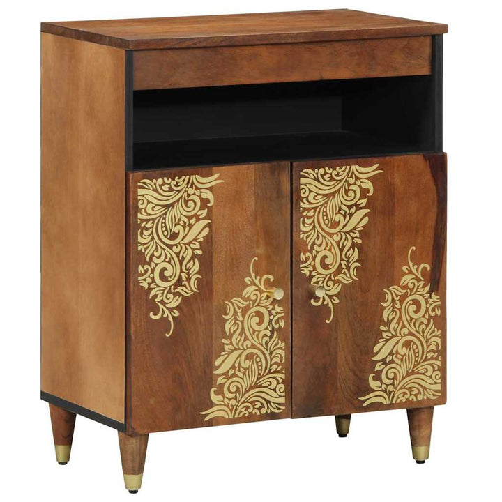 Sideboard Brun 60 x 33 x 75 cm Massivt mangotræ