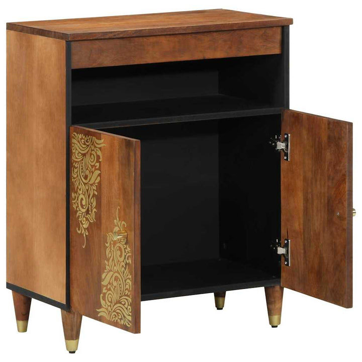 Sideboard Brun 60 x 33 x 75 cm Massivt mangotræ