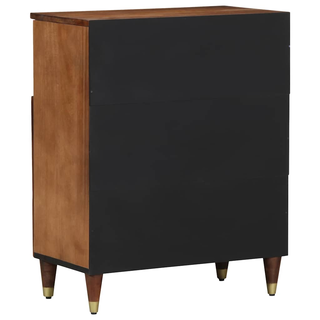 Sideboard Brun 60 x 33 x 75 cm Massivt mangotræ