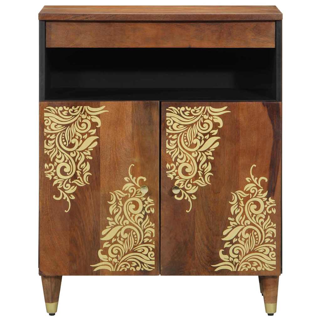 Sideboard Brun 60 x 33 x 75 cm Massivt mangotræ