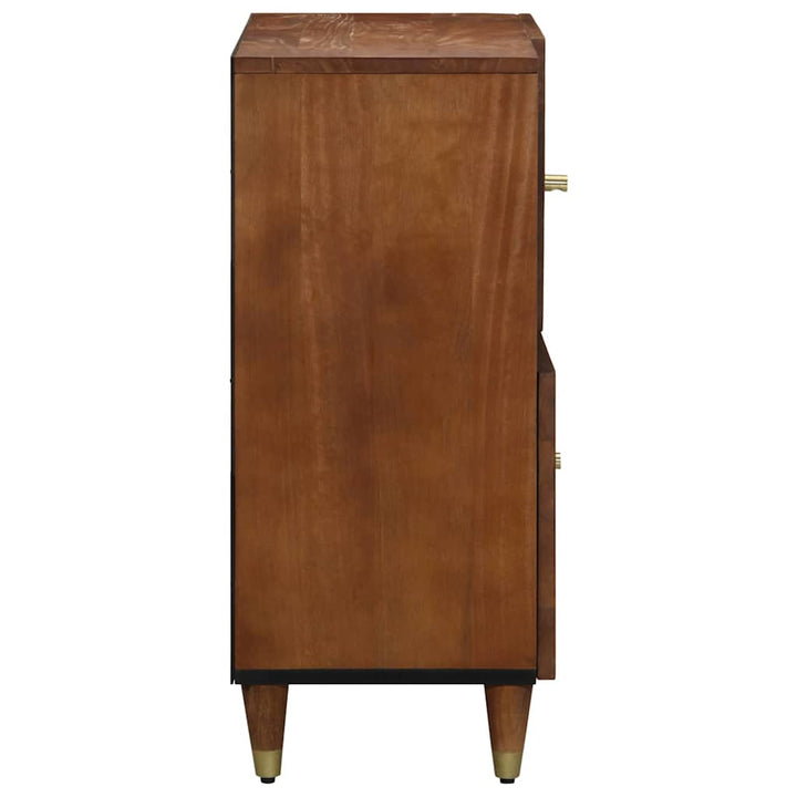 Sideboard Brun 80 x 33 x 75 cm Massivt mangotræ