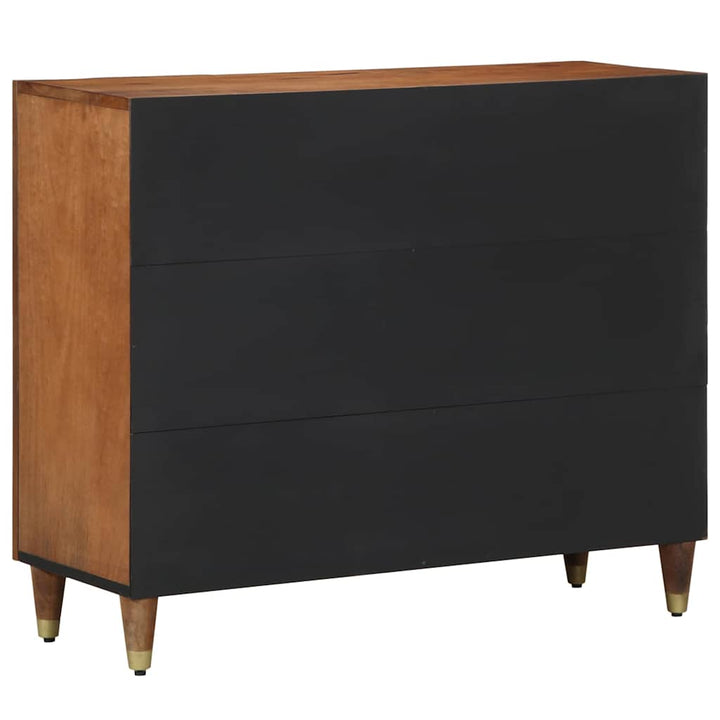 Sideboard Brun 90 x 33 x 75 cm Massivt mangotræ