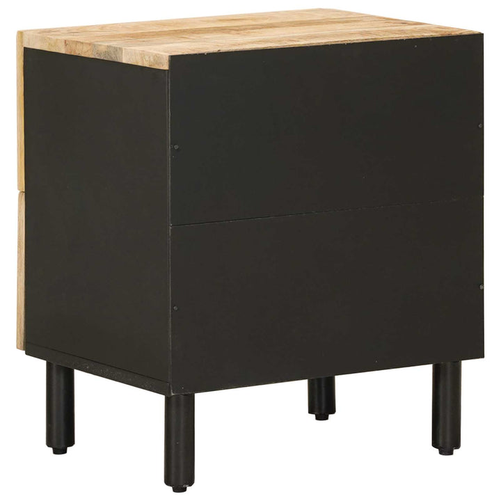 Sengebord Naturfarvet 40 x 33 x 46 cm Massivt mangotræ