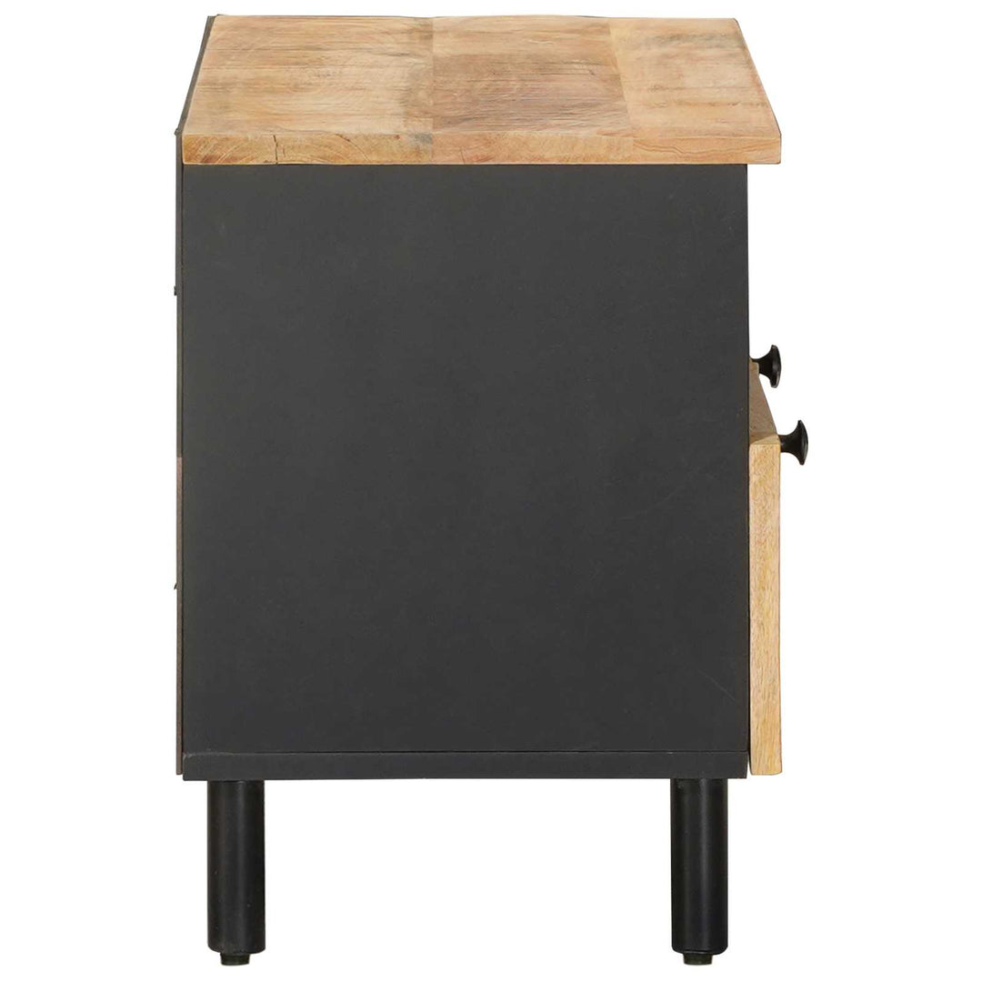 Opbevaringsskabe Naturfarvet 70 x 33 x 46 cm Massivt mangotræ