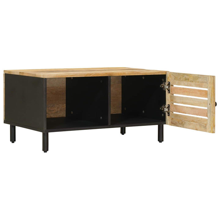 Sofabord Naturfarvet 80 x 50 x 40 cm Massivt mangotræ
