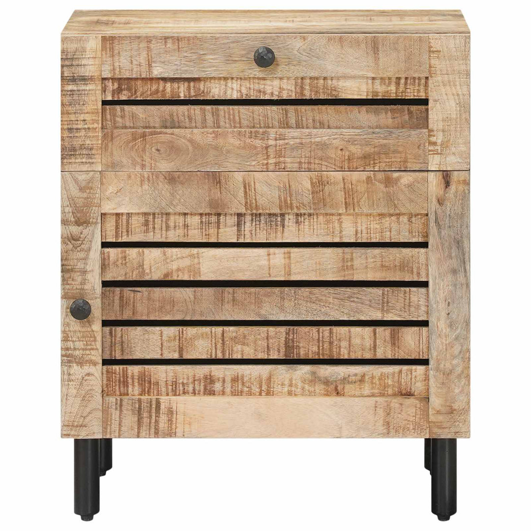 Sengebord Naturfarvet 50 x 33 x 60 cm Massivt mangotræ