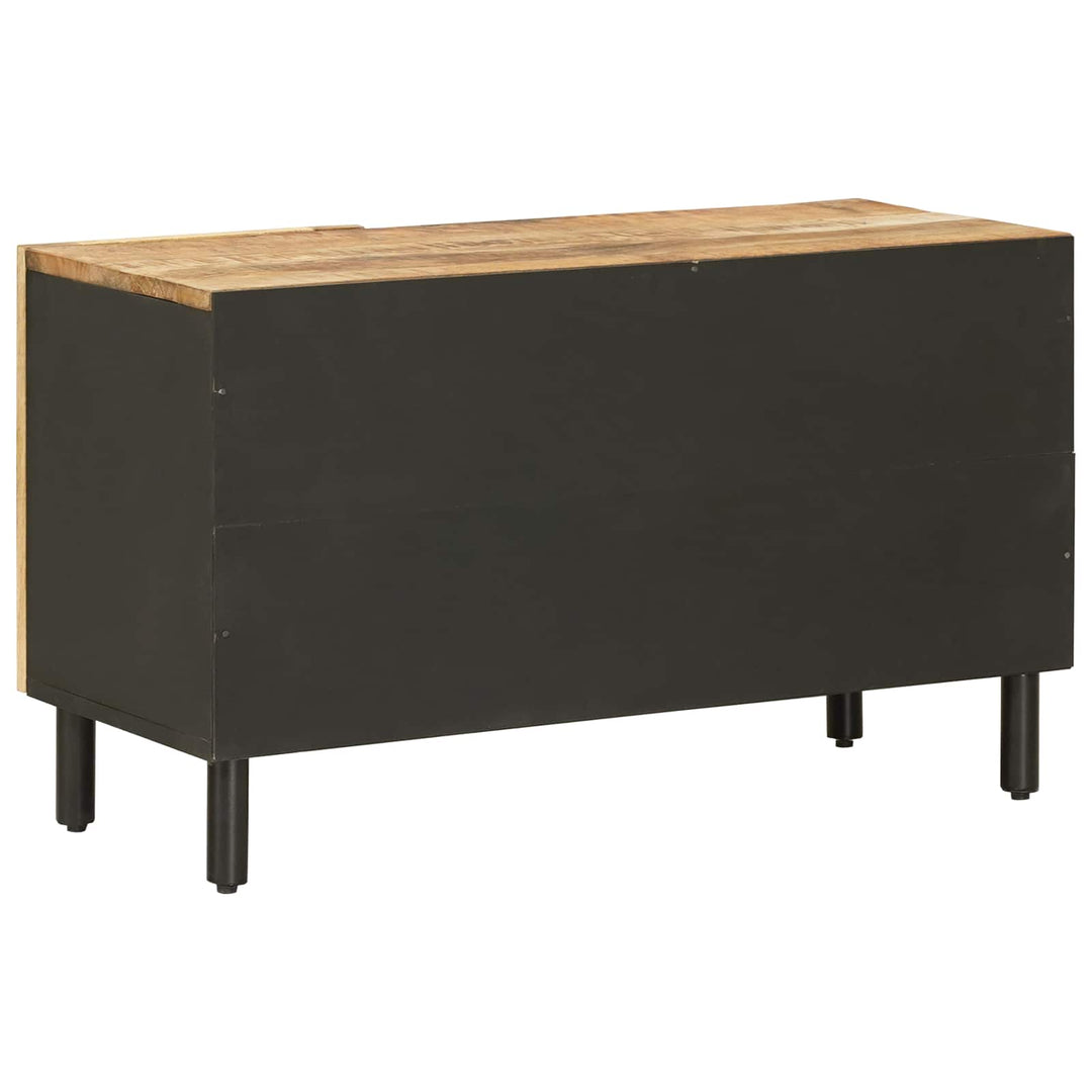 Opbevaringsskabe Naturfarvet 80 x 33 x 46 cm Massivt mangotræ