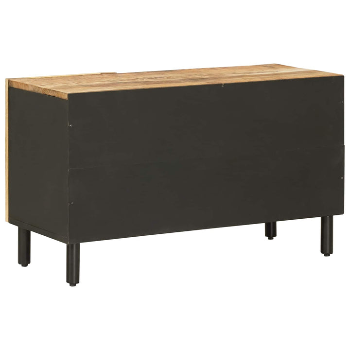 Opbevaringsskabe Naturfarvet 80 x 33 x 46 cm Massivt mangotræ