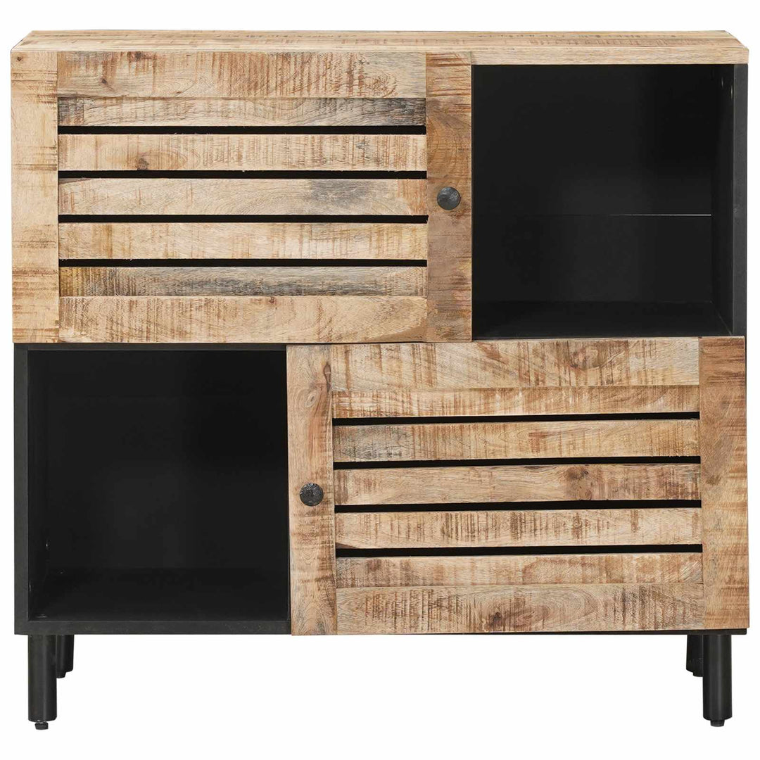 Opbevaringsskabe Brun 80 x 33,5 x 75 cm Massivt mangotræ