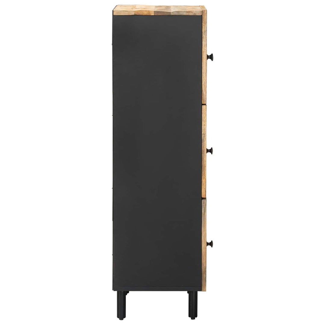 Opbevaringsskabe Naturfarvet 40 x 33 x 110 cm Massivt mangotræ