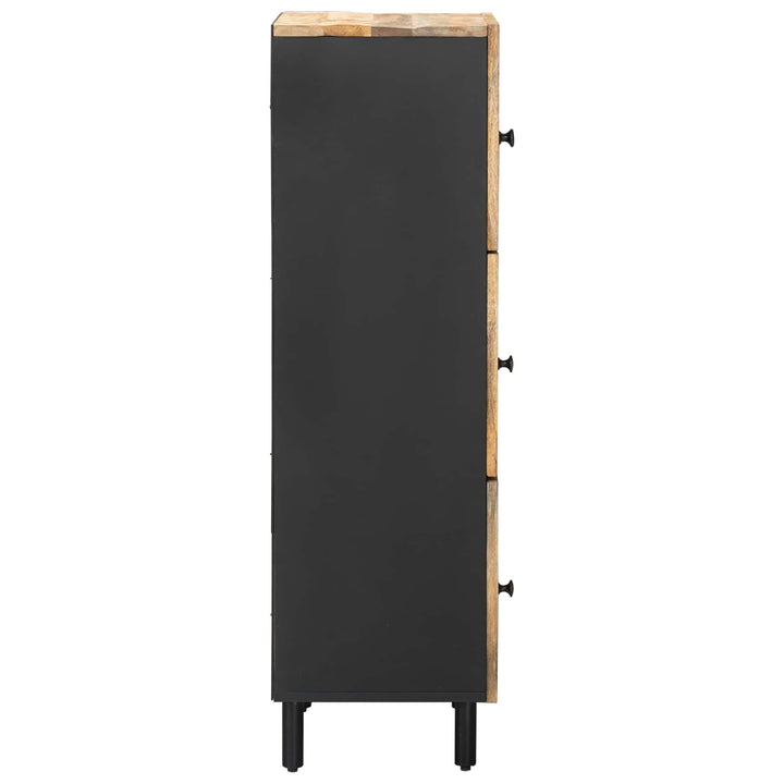 Opbevaringsskabe Naturfarvet 40 x 33 x 110 cm Massivt mangotræ