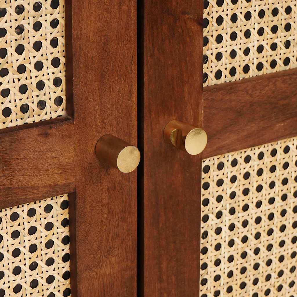 Sideboard Brun 60 x 33 x 75 cm Massivt mangotræ