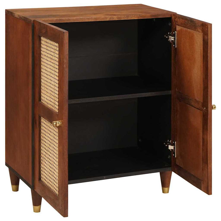 Sideboard Brun 60 x 33 x 75 cm Massivt mangotræ