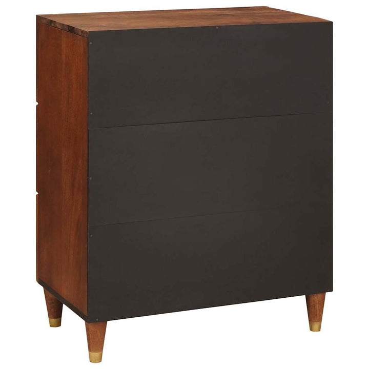 Sideboard Brun 60 x 33 x 75 cm Massivt mangotræ