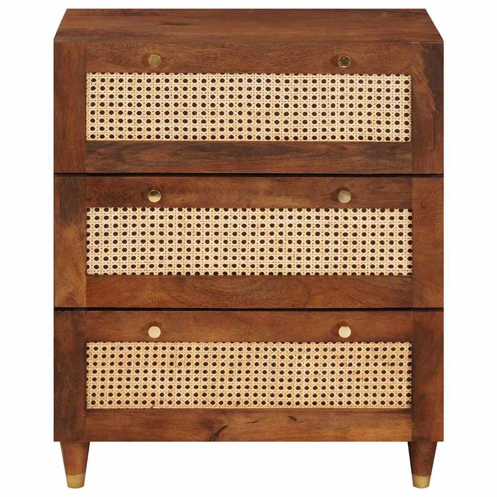 Sideboard Brun 60 x 33 x 75 cm Massivt mangotræ