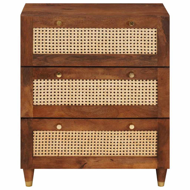 Sideboard Brun 60 x 33 x 75 cm Massivt mangotræ