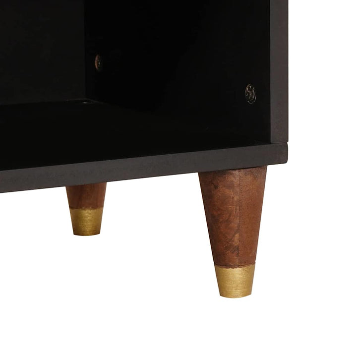 TV-skab med skuffe Brun 100 x 33,5 x 46 cm Massivt mangotræ