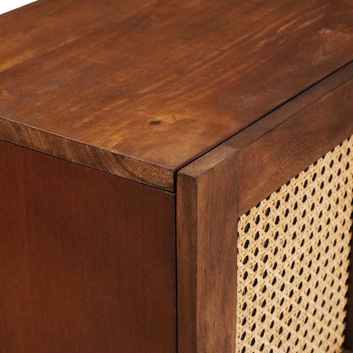 Sideboard Brun 60 x 33,5 x 75 cm Massivt mangotræ