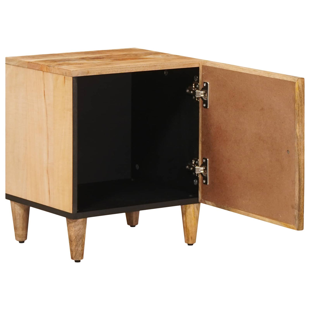 Sengebord 2 pcs Brun 40 x 33,5 x 46 cm Massivt mangotræ