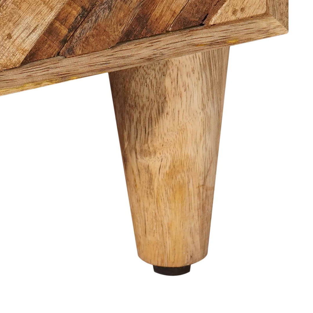 Sengebord 2 pcs Brun 40 x 33,5 x 46 cm Massivt mangotræ