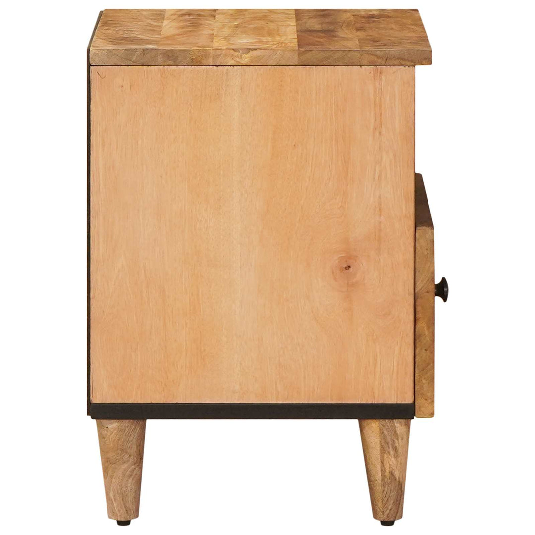 Sengebord 2 pcs Brun 50 x 33 x 60 cm Massivt mangotræ