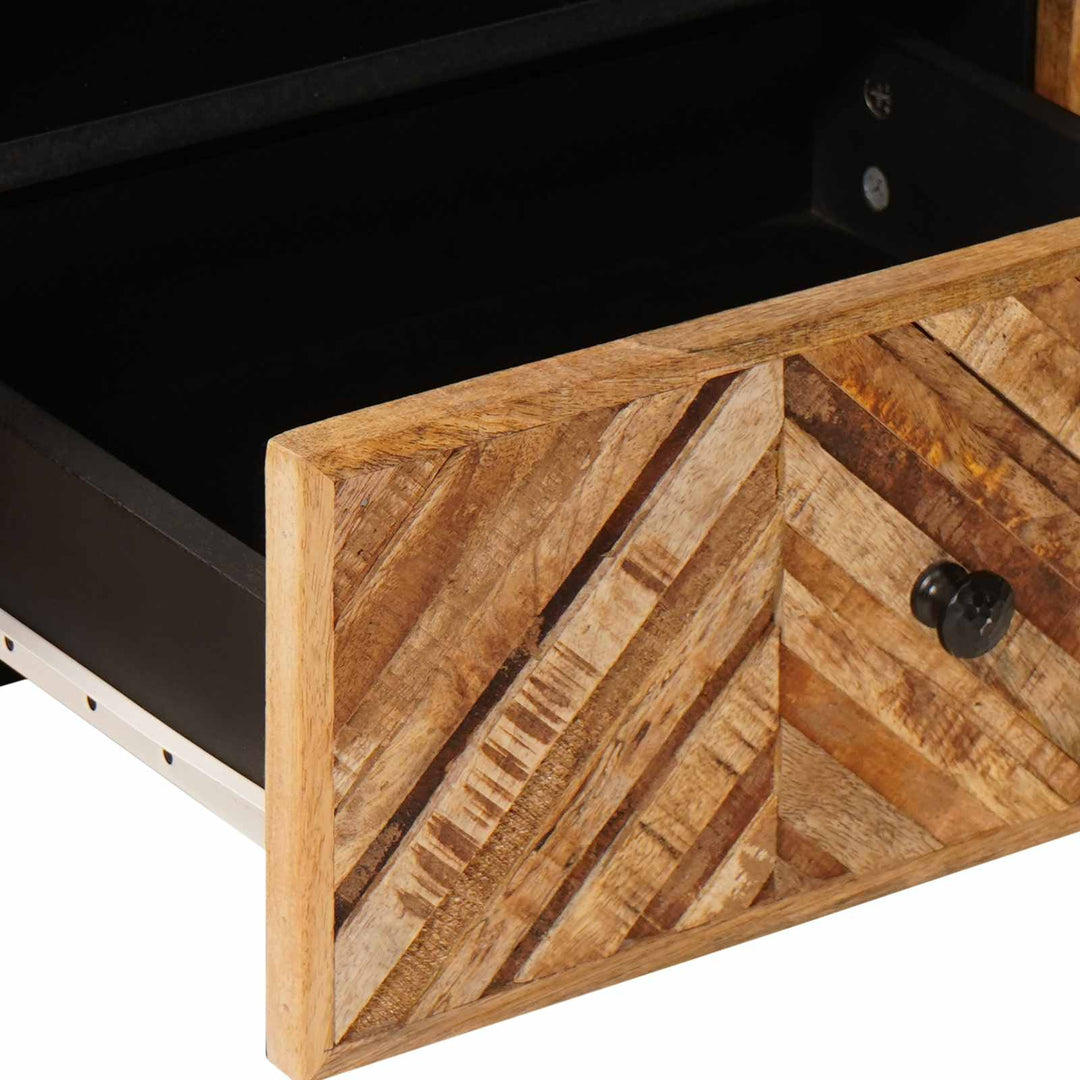 Opbevaringsskabe Brun 105 x 33,5 x 46 cm Massivt mangotræ