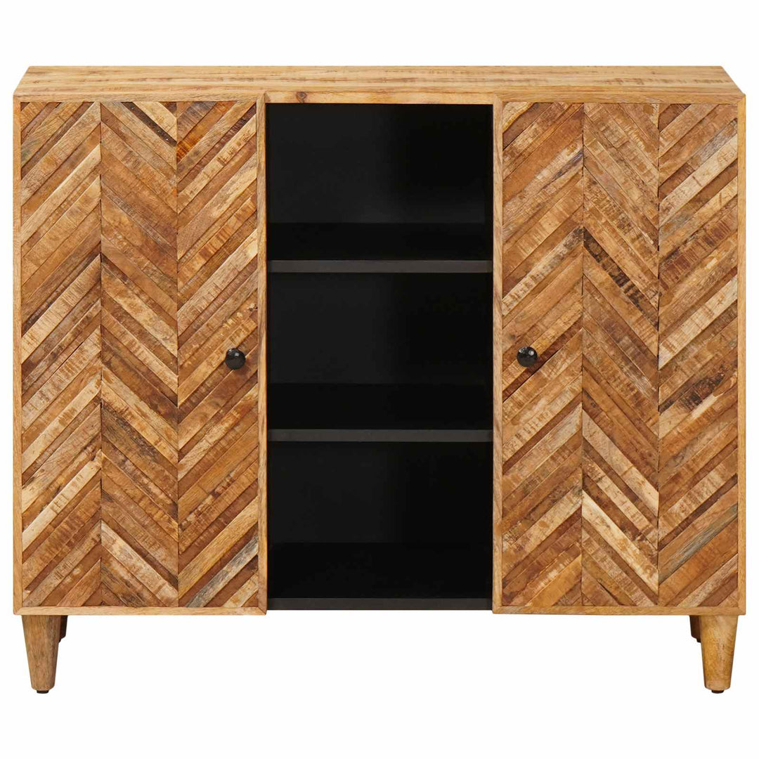 Opbevaringsskabe Brun 90 x 33,5 x 75 cm Massivt mangotræ