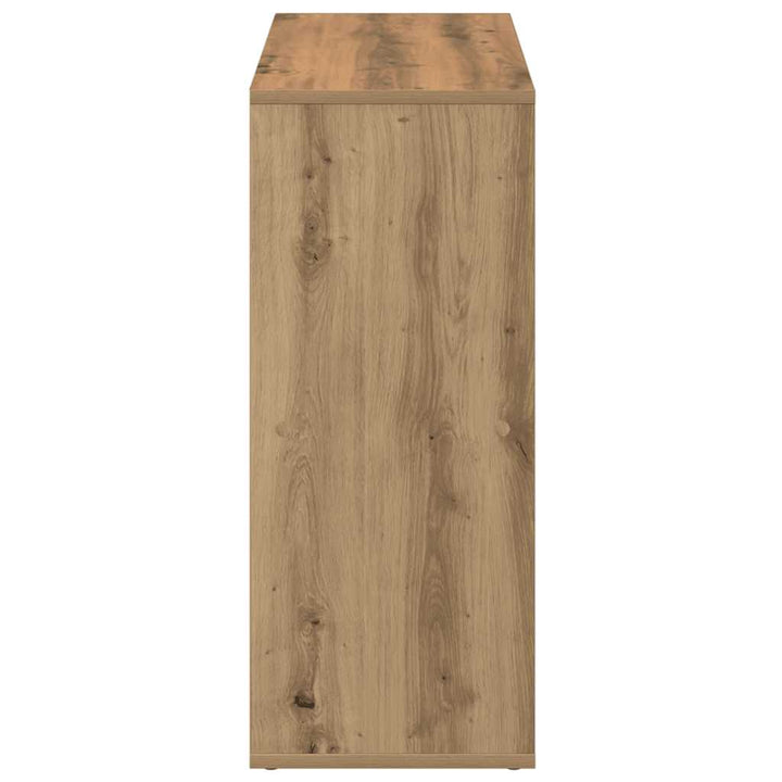 bogreol/rumdeler 69,5x29x69,5 cm konstrueret træ kunsteg
