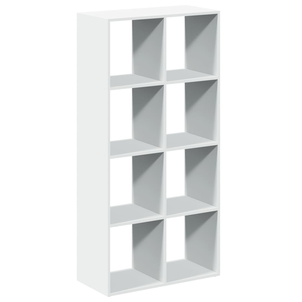 rumdelerreol hvid 69,5x29x137,5 cm konstrueret træ
