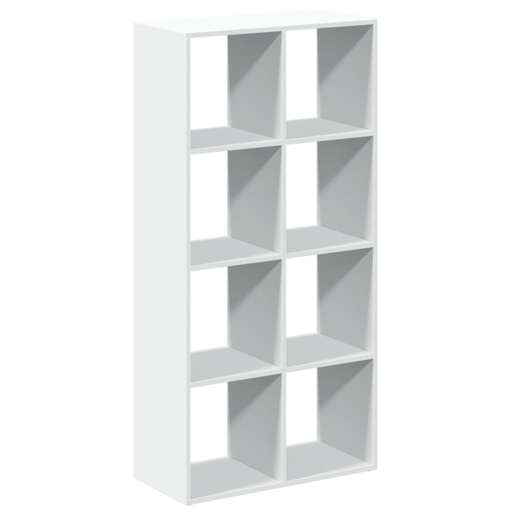 rumdelerreol hvid 69,5x29x137,5 cm konstrueret træ