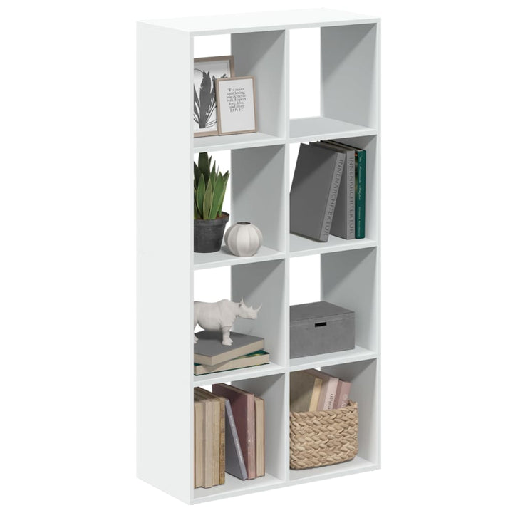 rumdelerreol hvid 69,5x29x137,5 cm konstrueret træ