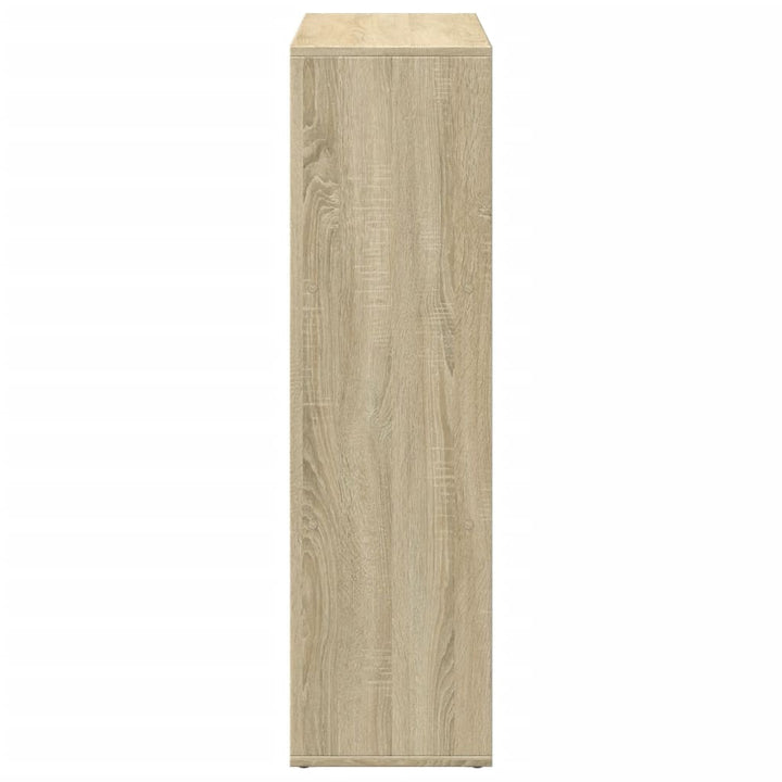 bogreol/rumdeler 102x29x103,5 cm konstrueret træ sonoma-eg