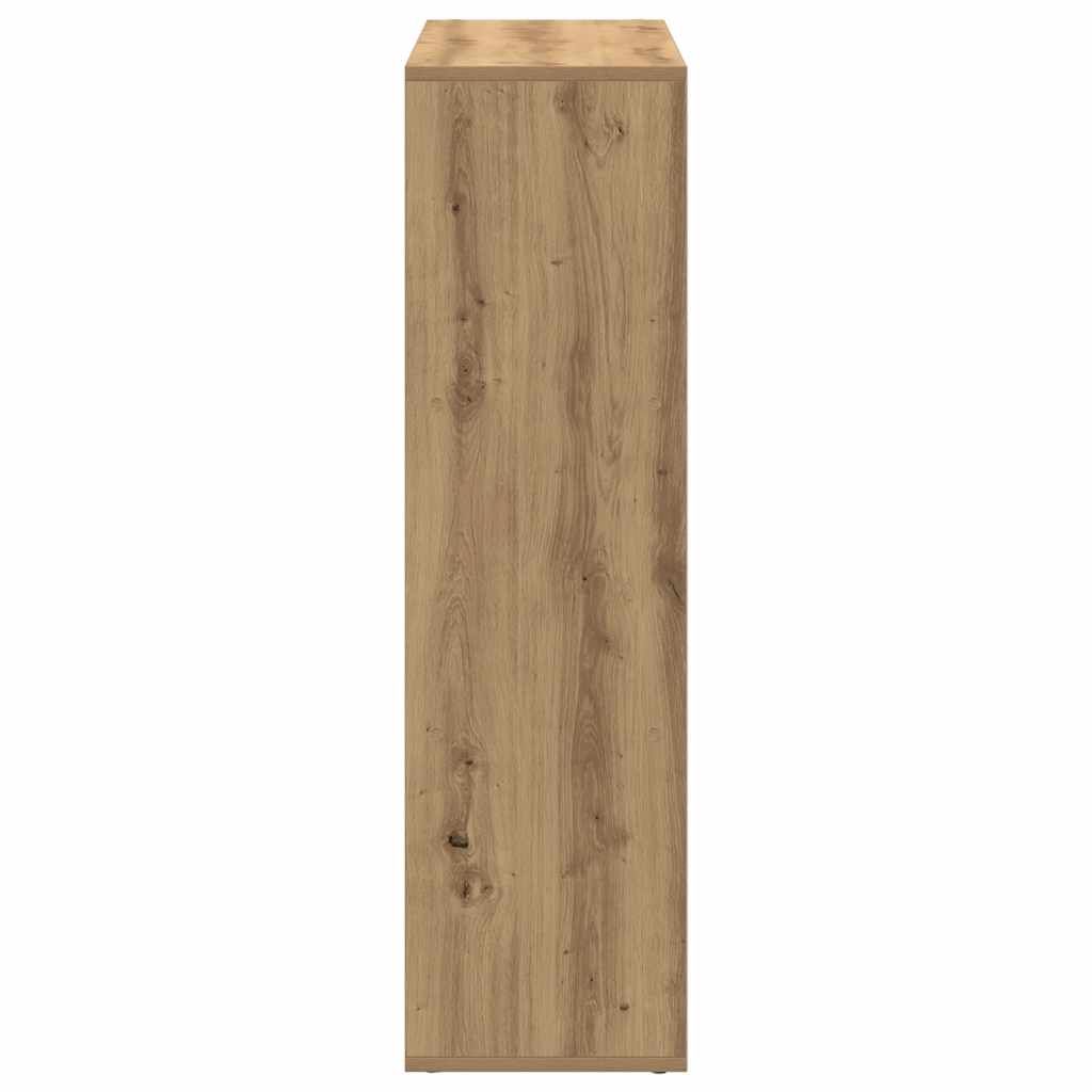 bogreol/rumdeler 102x29x103,5 cm konstrueret træ kunsteg