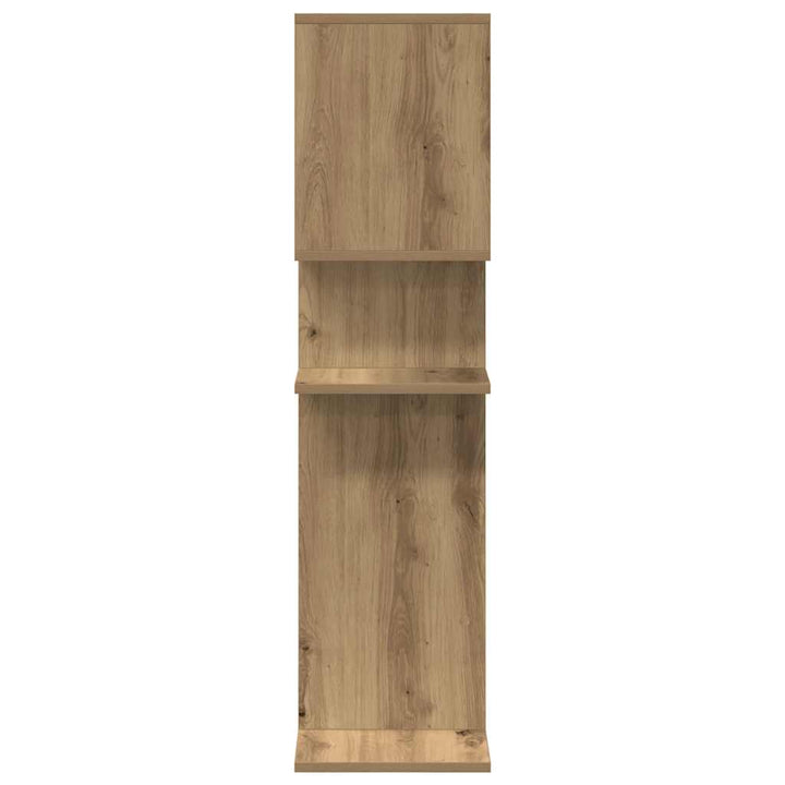 bogreol/rumdeler 92x29x112 cm konstrueret træ kunsteg
