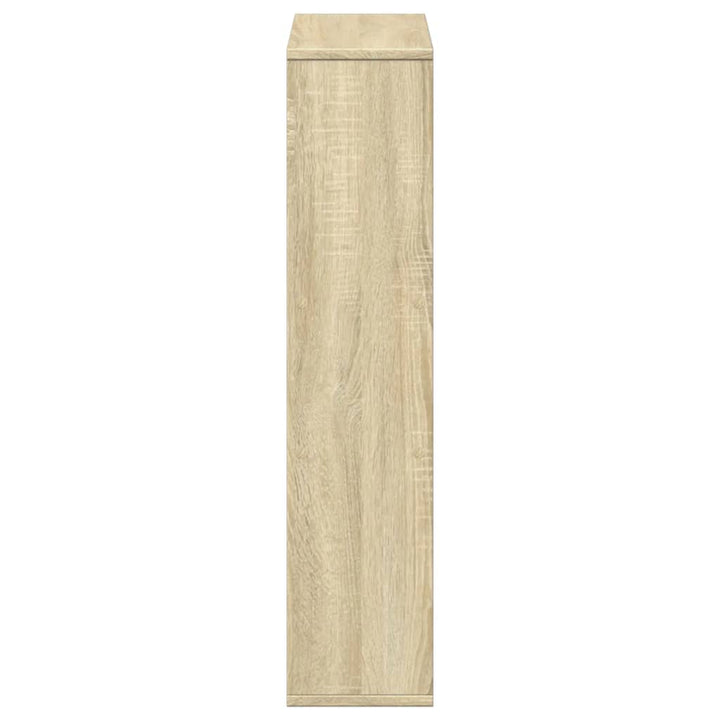 bogreol 63x20x90 cm konstrueret træ sonoma-eg