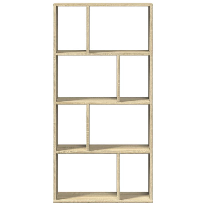 bogreol 60x20x120,5 cm konstrueret træ sonoma-eg