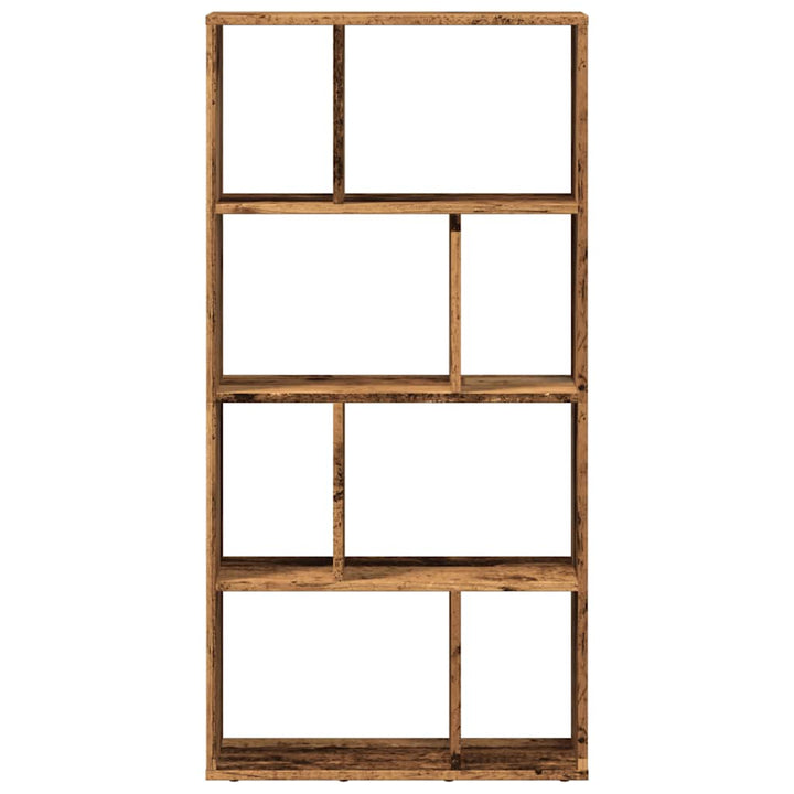 bogreol 60x20x120,5 cm konstrueret træ antikt træ