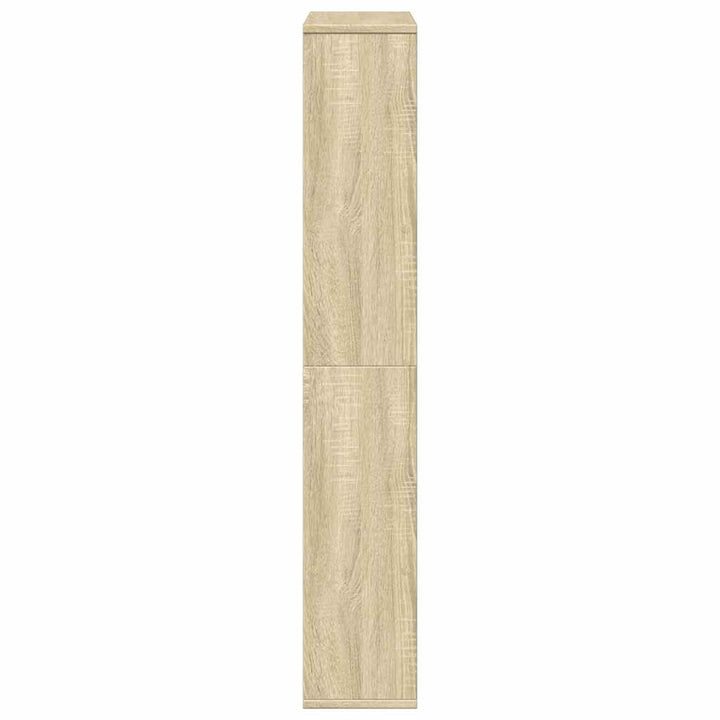 bogreol 72x20x120,5 cm konstrueret træ sonoma-eg