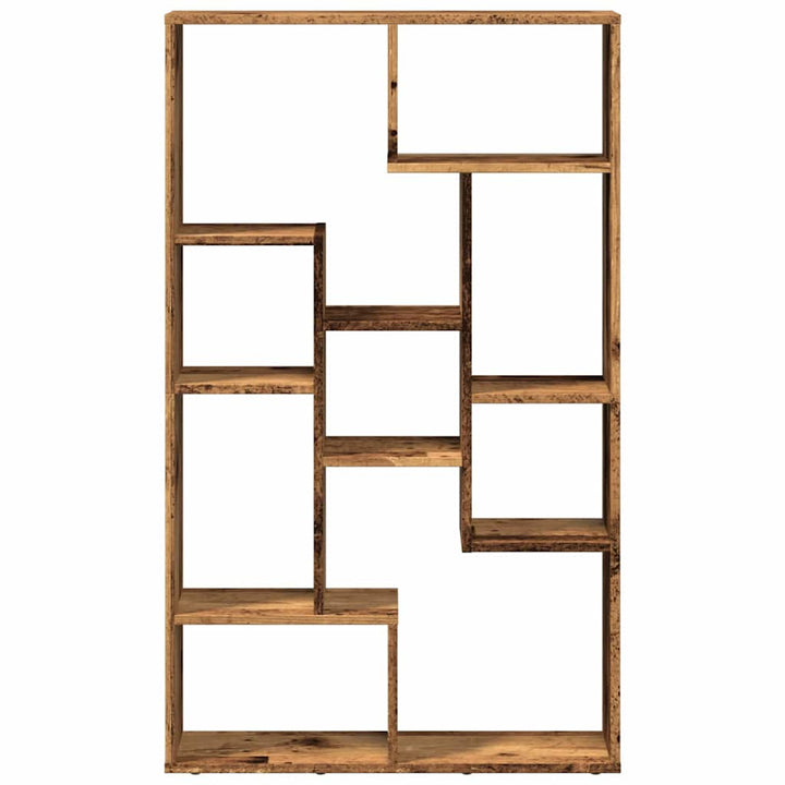 bogreol 72x20x120,5 cm konstrueret træ antikt træ