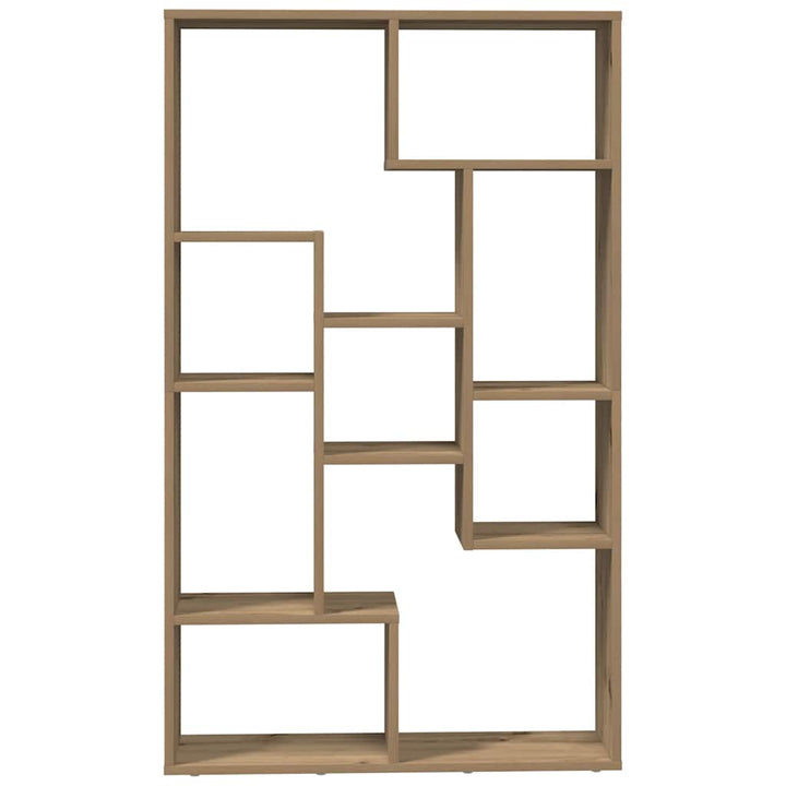 bogreol 72x20x120,5 cm konstrueret træ kunsteg