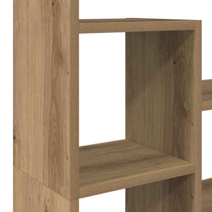 bogreol 72x20x120,5 cm konstrueret træ kunsteg