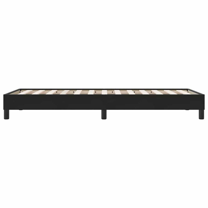 sengeramme uden madras 80x210 cm fløjl sort