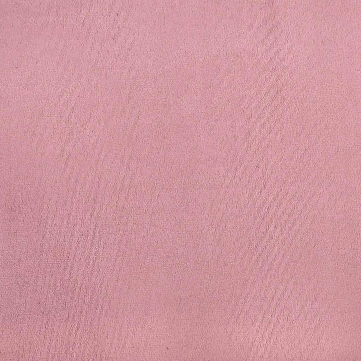 sengeramme uden madras 80x210 cm fløjl lyserød
