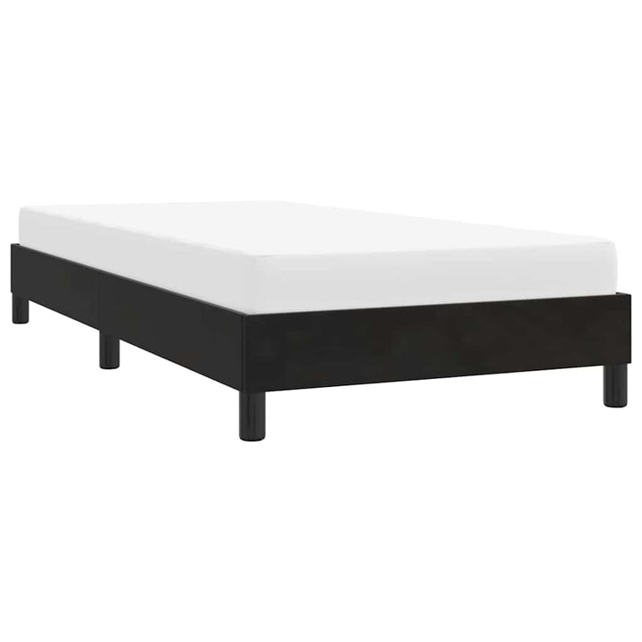 sengeramme uden madras 90x210 cm fløjl sort